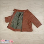 کاپشن بچگانه چرم