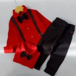 بلوز شلوار بچگانه یلدا 4 تکه