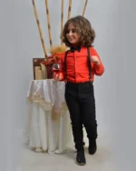 بلوز شلوار بچگانه یلدا 4 تکه