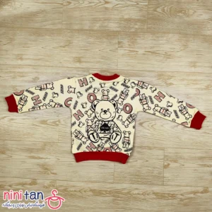 بلوز شلوار بچگانه خرس روبات سایز ۳۵ تا ۵۰