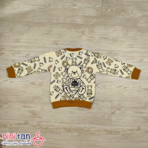 بلوز شلوار بچگانه خرس روبات سایز ۳۵ تا ۵۰