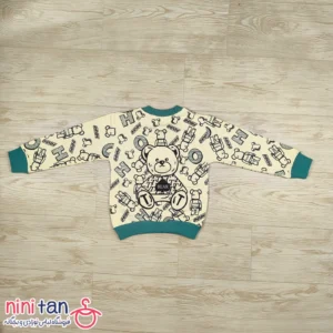 بلوز شلوار بچگانه خرس روبات سایز ۳۵ تا ۵۰