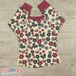 بلوز شلوار بچگانه دخترانه گل گلی سایز ۳۵ تا ۵۰