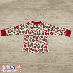 بلوز شلوار بچگانه دخترانه گل گلی سایز ۳۵ تا ۵۰