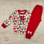 بلوز شلوار بچگانه دخترانه گل گلی سایز ۳۵ تا ۵۰