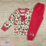 بلوز شلوار بچگانه دخترانه گل گلی سایز ۳۵ تا ۵۰