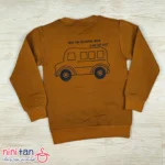 بلوز شلوار بچگانه طرح اتوبوس سایز ۴۰ تا ۵۰
