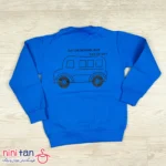 بلوز شلوار بچگانه طرح اتوبوس سایز ۴۰ تا ۵۰