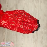 شومیز دامن دخترانه یلدا با تل سایز 40 تا 60 - Image 7