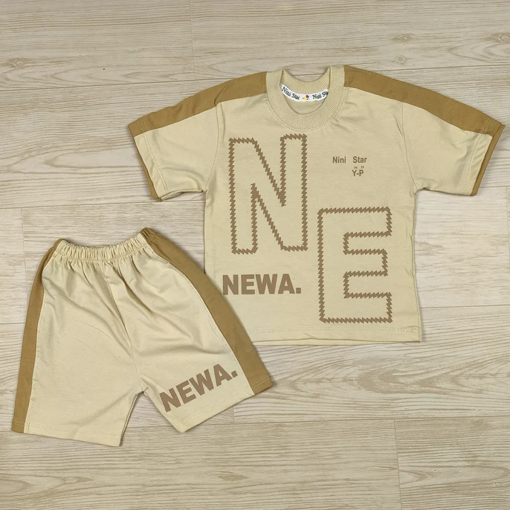 تیشرت شلوارک بچگانه NE سایز 35 - 45
